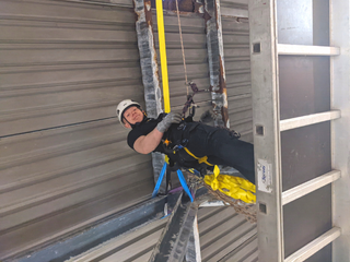Rope access and engineering repairs